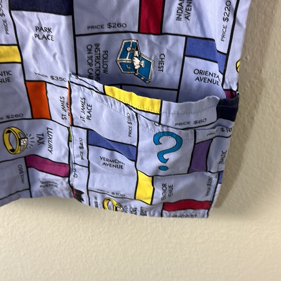 Monopoly Board Game Scrub Top - Picture 3 of 5